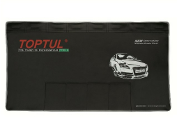 Магнитный защитный коврик с карманами для инструмента TOPTUL 