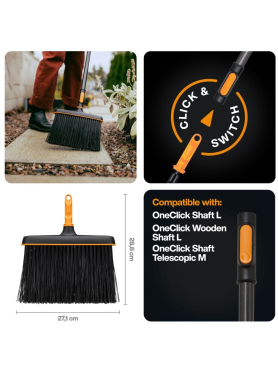 Щетка для уборки FISKARS OneClick 