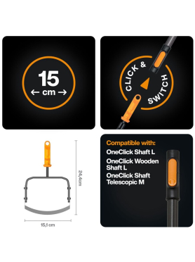 Плоскорез FISKARS OneClick 