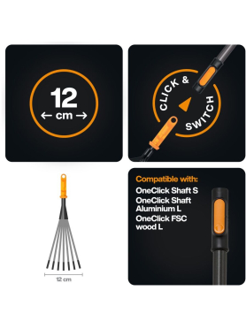 Грабли веерные FISKARS OneClick 