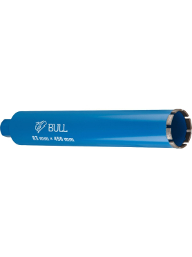 Коронка алмазная d 83 мм BULL железобетон 