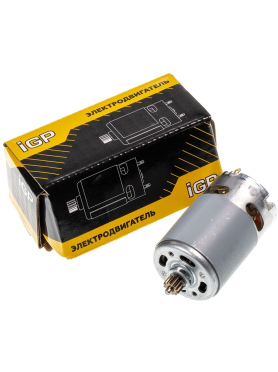 Двигатель RS-550 IGP 18/21 В с шестерней 