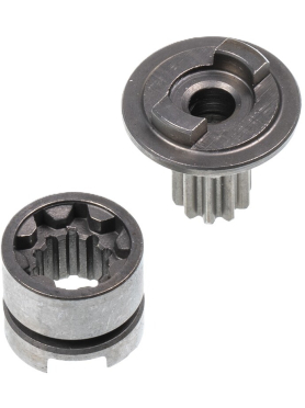 Шестерня для перфоратора Makita HR2450 IGP с муфтой сцепления аналог 331993-3 и 226399-7 