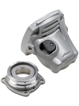 Корпус редуктора в сборе с крышкой для болгарки Makita 5030 IGP аналог 318335-8 и 318336-6 