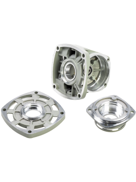 Корпус редуктора в сборе с крышкой для болгарки Makita 9555, 9556, 9557, 9558 IGP 