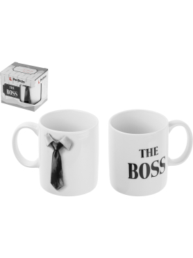 Кружка керамическая PERFECTO LINEA The Boss 350 мл в коробке 