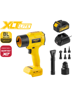 Воздуходувка аккумуляторная MOLOT MCB 1817 XLT Lite