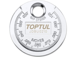 Приспособление типа "монета" для проверки зазора между электродами свечи TOPTUL 