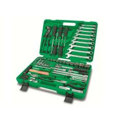 Набор инструментов 1/4", 1/2" 6 граней 80 предметов TOPTUL 