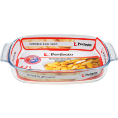 Форма для выпечки из жаропрочного стекла прямоугольная PERFECTO LINEA