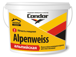 Краска ВД CONDOR Alpenweiss