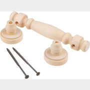 Ручка дверная скоба точено-резная 140 мм STARFIX (SMP-54472-1)