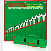 Набор ключей комбинированных 1/4" - 1-1/4" 16 шт TOPTUL (GBAA1604)