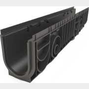 Лоток водоотводный Medium 100.175 h195 пластиковый ECOTECK (ДИ 04105000)