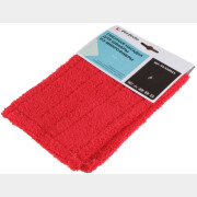 Сменная насадка для швабры PERFECTO LINEA из микрофибры бордовая (44-432011)