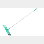 Швабра для пола PERFECTO LINEA с насадкой из микрофибры бирюзовая (43-392015)