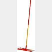 Швабра для пола PERFECTO LINEA Джайв с насадкой из микрофибры красная (43-391013)