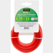 Леска для триммера d 2,7 мм x 15 м сечение круглое STARTUL GARDEN (ST6053-27)