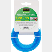 Леска для триммера d 2 мм x 15 м сечение бесшумная STARTUL GARDEN (ST6062-20)