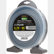 Леска для триммера d 2,7 мм x 66 м сечение квадрат ALULON STARTUL GARDEN (ST6066-27)