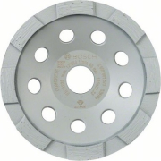 Чашка алмазная шлифовальная 125х22,2 мм однорядная BOSCH Standard for Concrete (2608601573)