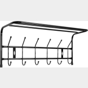 Вешалка настенная NIKA металлическая с полкой (ВП6)