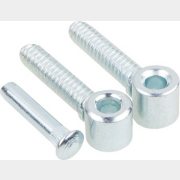 Петля дверная ввертная 84х32 мм STARFIX ПВв2 1,25 мм цинк (SMP-81203-1)