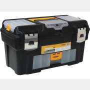 Ящик для инструмента пластмассовый ГЕФЕСТ 18 с консолью и коробками металлические замки (М2944)