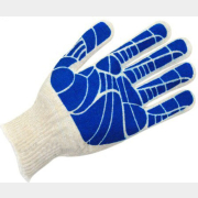 Перчатки хлопчатобумажные с ПВХ покрытием размер 20 КОНТИНЕНТ-СИТИ От минимальных рисков (702)