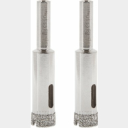 Коронка алмазная d 10 мм по стеклу и керамике 2 штуки GEPARD (GP2076-10)