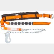 Пояс предохранительный ПОТЕНЦИАЛ ПП А строп аГ с цепью размер М