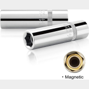 Головка свечная 1/2" 14 мм магнитная TOPTUL (BAAT1614)