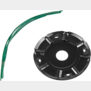 Головка триммерная DGM TH-221 леска d 2,4 мм (TH221000011B)