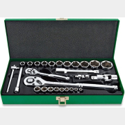 Набор инструментов 1/4", 1/2" 6 граней 27 предметов TOPTUL (GCAD2802)