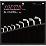 Набор ключей торцевых 8-19 мм 9 предметов TOPTUL (GPAQ0901)