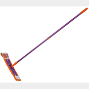 Швабра для пола PERFECTO LINEA Быстро-чисто с насадкой из микрофибры оранжевая (43-001066)