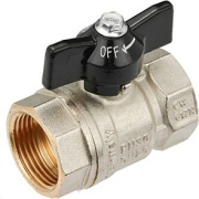 Кран шаровой 3/4" внутренняя резьба бабочка GENERAL FITTINGS (7S00M1N050500A)