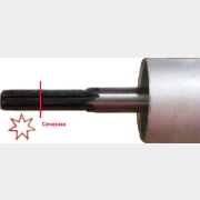 Штанга для триммера/мотокосы ф26 в сборе с валом ф8 7T-7T ECO (GTP-S0148)