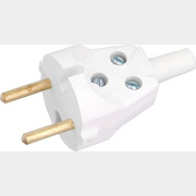 Вилка электрическая прямая 6 A 250 В BYLECTRICA (В6-215)