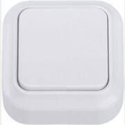 Выключатель одноклавишный наружный BYLECTRICA Вариант белый (А1 10-2101)