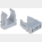 Крепеж-клипса для трубы 20 мм ЮПИТЕР серый 10 штук (JPZ3-3120-02-10)