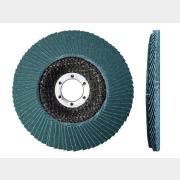 Круг лепестковый 125х22,2 мм P40 плоский LUGAABRASIV Zircon Standart КЛТ1 ZK40 ST (4603347071823)