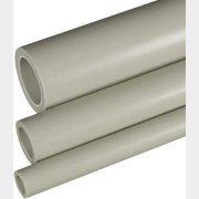 Труба полипропиленовая 20х1,9 PN10 2 метра серый РосТурПласт (17611)