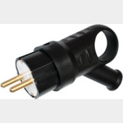 Вилка электрическая угловая с заземлением 16 А 250 В BYLECTRICA (В16-385)