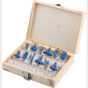 Набор фрез по дереву 12 предметов GEPARD (GP2300-08)