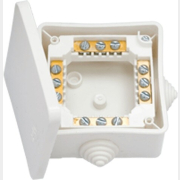 Коробка распределительная ОП 80x80x43,5 мм BYLECTRICA КМ-222