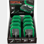Набор бит с магнитным держателем TOPTUL 35 предметов 8 штук (GACW3502S)