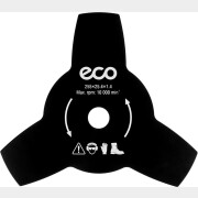 Нож для мотокосы 3 зуба 255х1.4х25.4 мм ECO (GTP-3T)