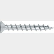 Саморез оконный 4,1х30 мм белый цинк крупная резьба острый STARFIX 1000 штук (SMC3-39918-1000)