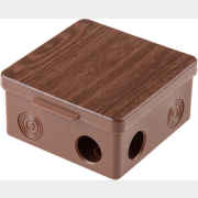 Коробка распределительная ОП 100х100х50 мм ЮПИТЕР бук (JP7113-13)